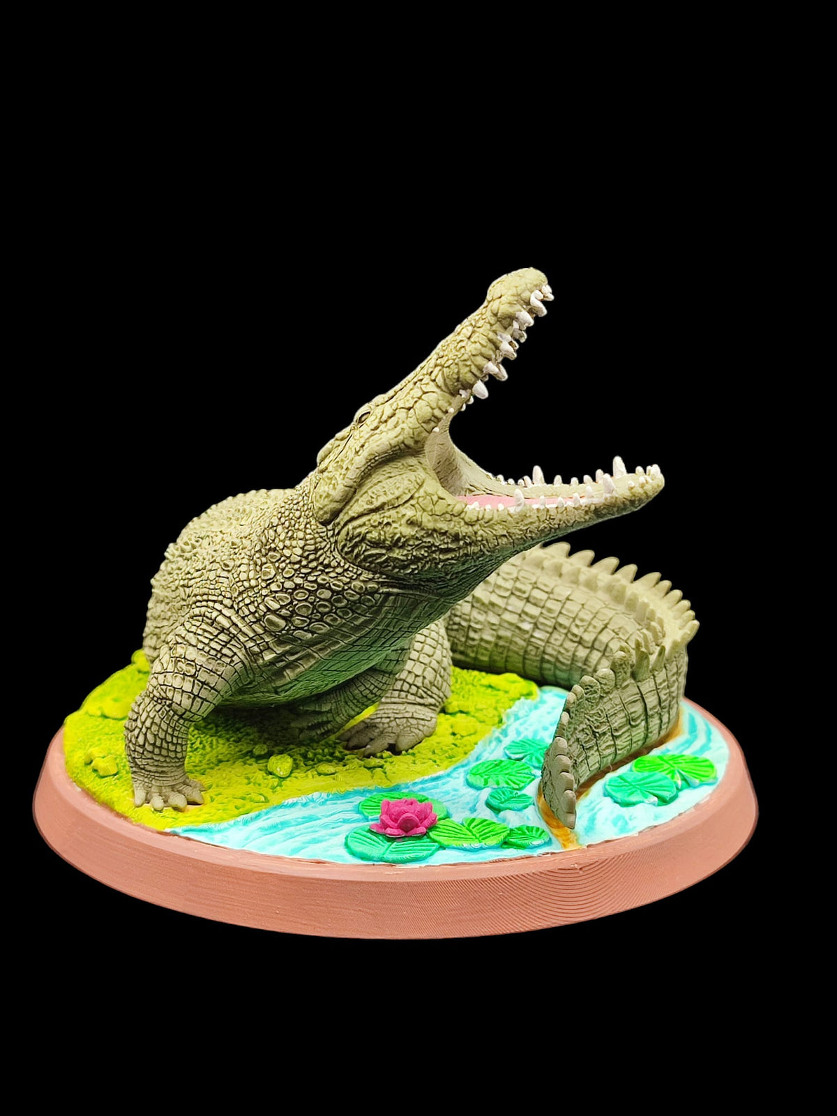 Crocodile Statuette
