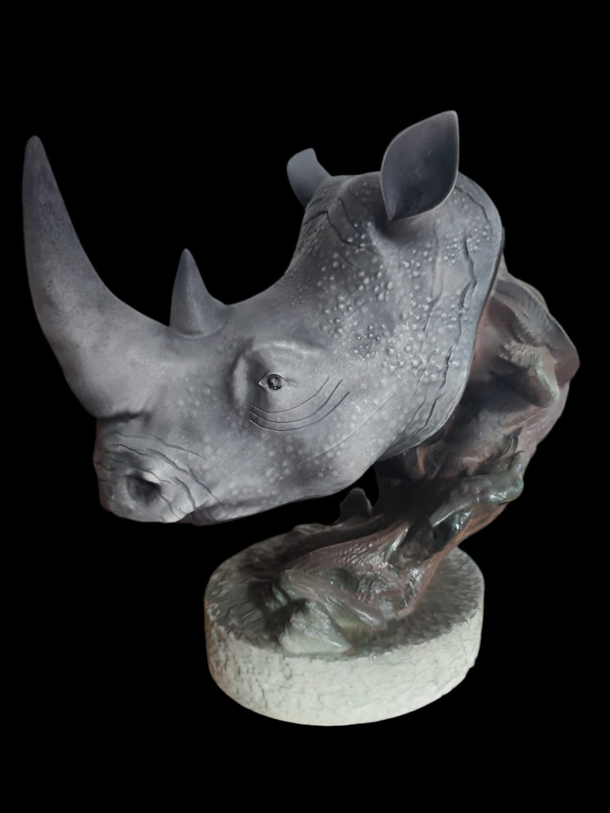 Statuette Rhinocéros