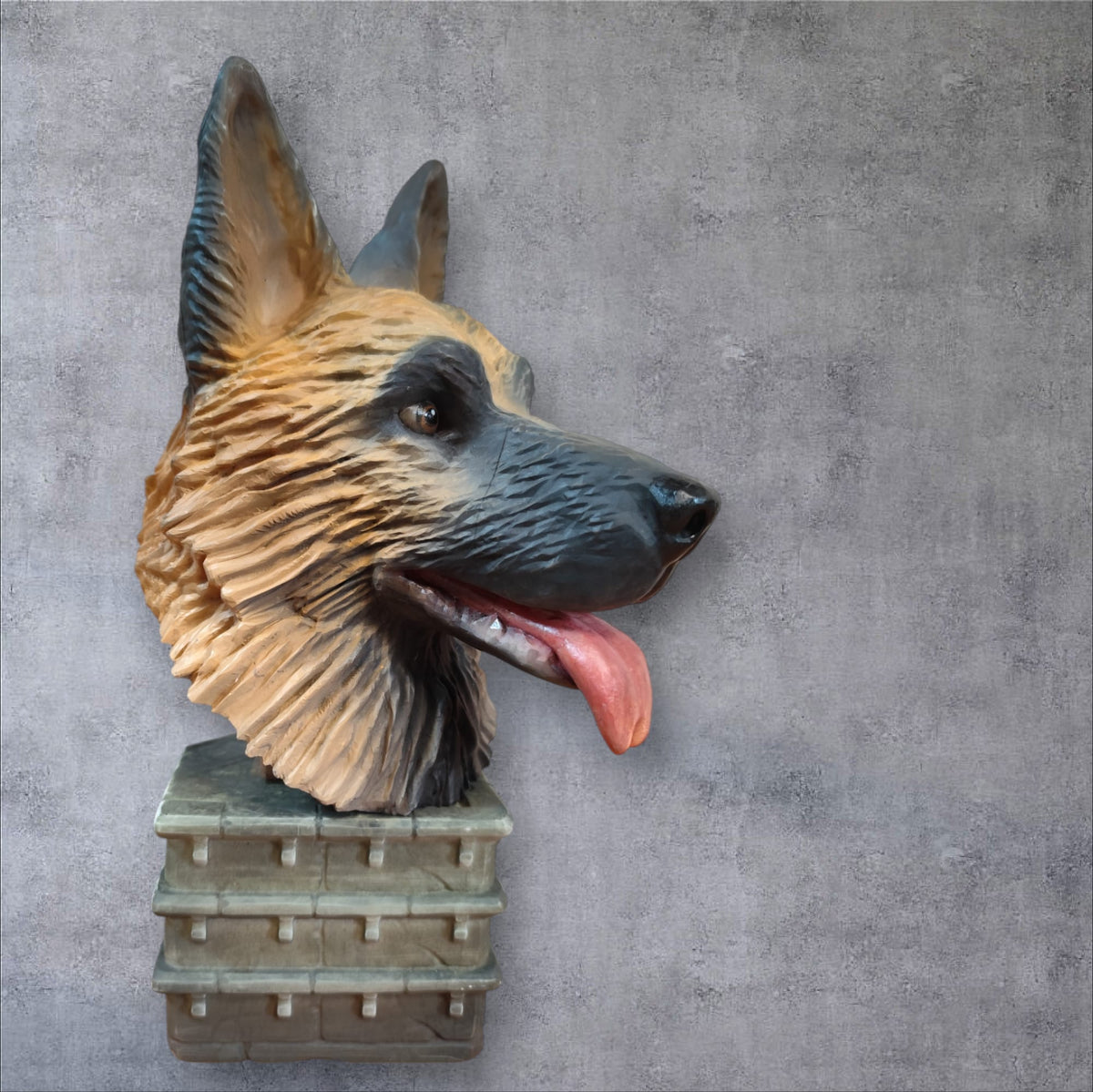 German Shepherd Urn