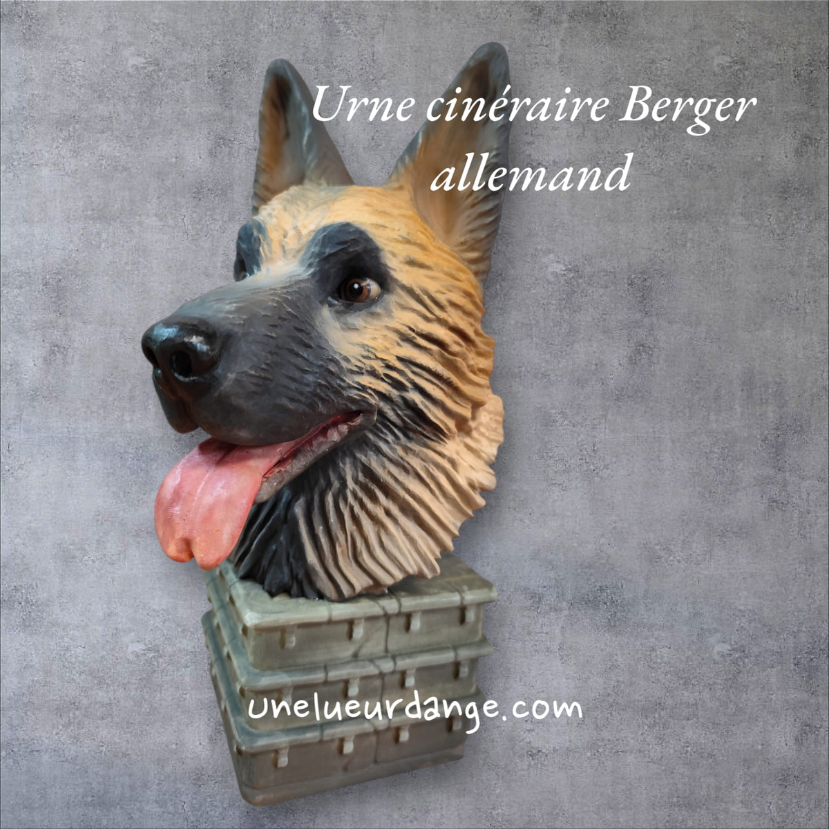 German Shepherd Urn